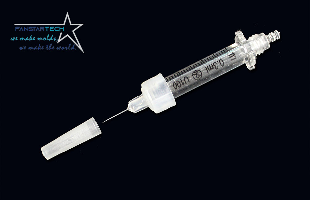 醫療注射器注塑雙色模具定制