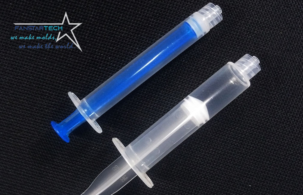 醫療注射器注塑雙色模具定制